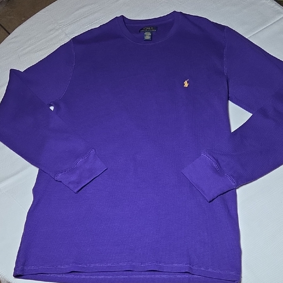 Polo Ralph Lauren Other - Polo by Ralph Lauren Vibrant Purple Long Sleeve Tee,sz L.